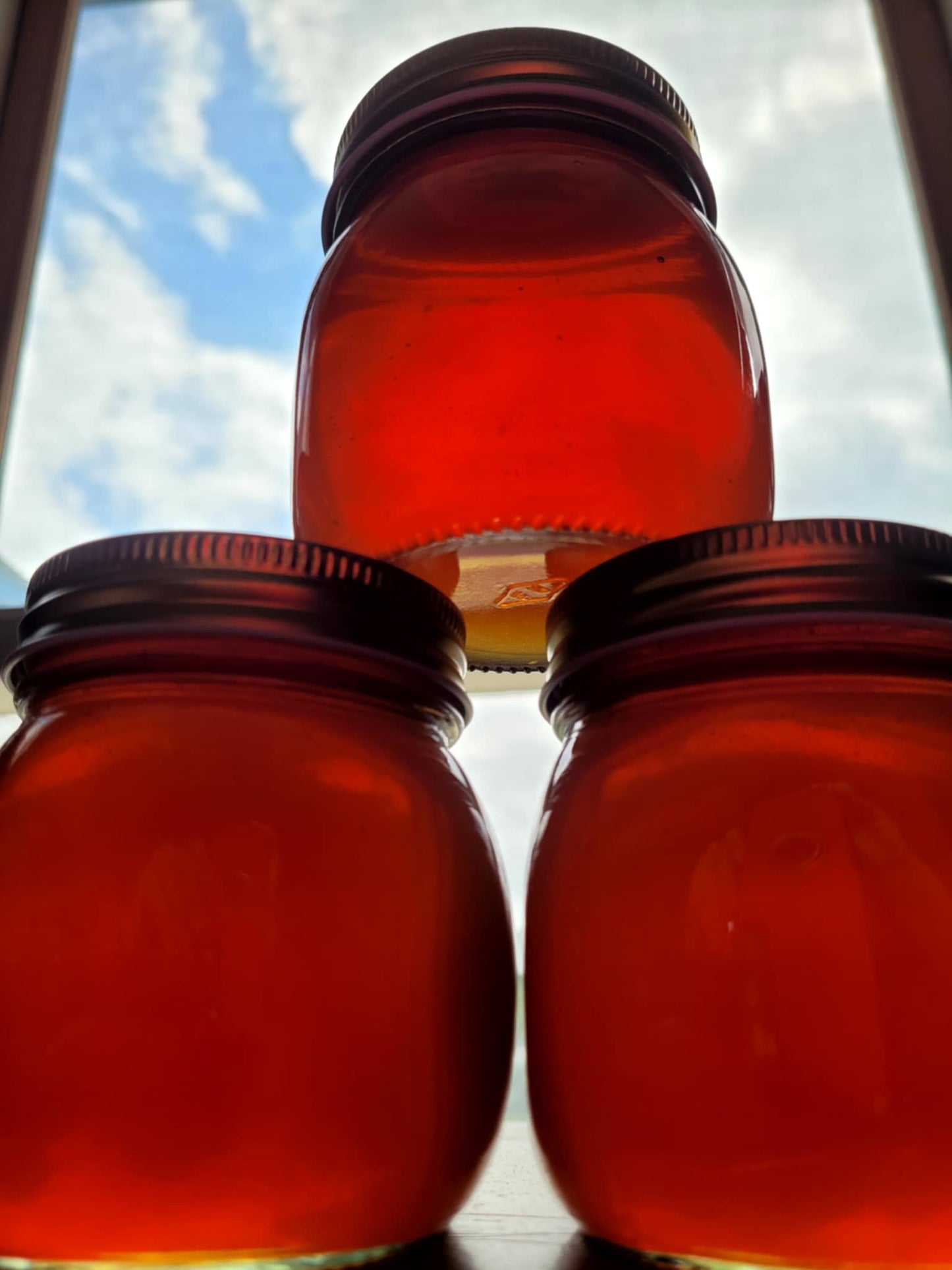 Natural Raw Honey 400g in Glass Jar