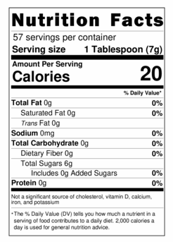 Natural Raw Honey 400g in Glass Jar